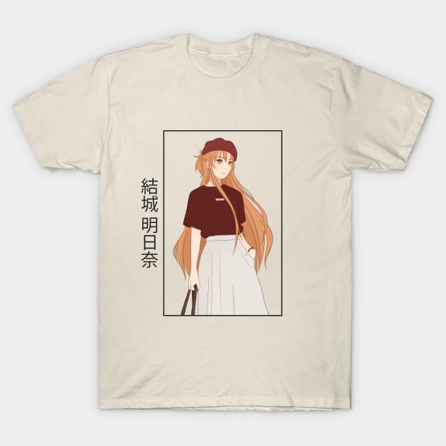 Sword Art Online Asuna in Casual Clothes T-Shirt by Maki Graphics